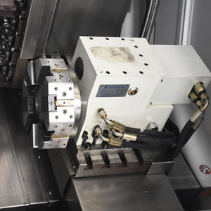 Cama inclinada torno <span class=keywords><strong>cnc</strong></span> com eixo c CK46D-8 automático <span class=keywords><strong>multi</strong></span> eixo torno <span class=keywords><strong>cnc</strong></span>