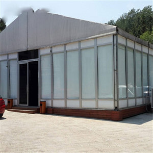 Large Transparent <strong>Dome</strong> Tent UV Resistant PVC <strong>Cover</strong> With Glass Material Waterproof Event Canopy for Parties and Trade Shows - Product Image 2