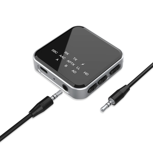 Bluetooth 5.2 Transmitter Receiver Wireless Adapter Handsfree 3.5mm AUX <strong>Ap</strong> t X LL Audio Adapter for Car TV Bluetooth Module
