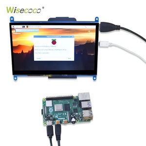 Raspberry Pi 7 Zoll 10248600 800*480 IPS-LCD-Display Kompatibler kapazitiver USB-Touchscreen-Panel-Modul-Controller-Treiber