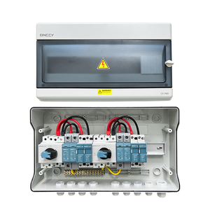 防水CE TUV IP65 4P 6P 8P 12P 18P 24P Din-Rail ABS PCABSロック可能屋外屋内エンクロージャーボックス配布ボックス - Product Image 3