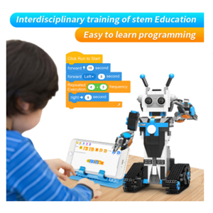 Intelligente Programmierung Roboter Pädagogische RC Roboter Block Set Smart Fernbedienung Roboter Modellbau Ziegel Spielzeug für Kinder