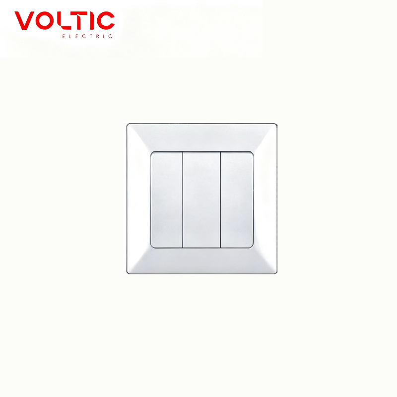 Interrupteur mural 3 modules 1 voie