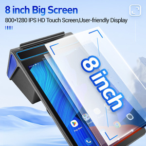 FYJ F1-88 8'' Dual Screen Pos Order Machine <strong>Tax</strong> <strong>Printer</strong> Machines Pos Payment Biometric Pos Terminal With Fingerprint Reader - Product Image 2