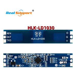 HLK-LD1030 10G Intelligentes menschliches Mikrowellen-Induktionsradar-Modul 10.525GHZ X-Band-Mikrobewegungssensor-Sensor mit geringer Leistung - Product Image 1