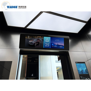 ホット販売長方形エレベーター液晶ビデオマルチメディアデジタルディスプレイ画面エレベーター広告機 - Product Image 2