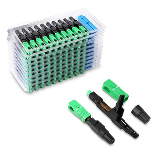 Sopto SC ตัวเชื่อมต่อแบบเร็ว SM MM Simplex UPC ชนิด APC ใช้ง่ายขั้วต่อไฟเบอร์ออปติกแบบทนทาน - Product Image 2