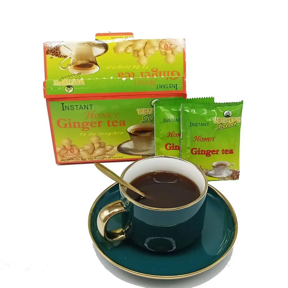 Miele zenzero tè limone zenzero tè 18g per sacchetti, 20 bustine per 24 scatole per cartone