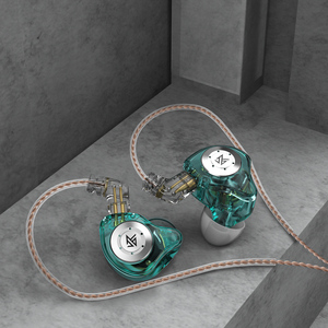 KZ EDX PRO In-<strong>Ears</strong> Earphones <strong>Wired</strong> in <strong>Ear</strong> Monitors HiFi Deep Bass Sound Earbuds 10mm Dynamic Driver IEM Earbuds - Product Image 6