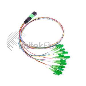Manufacturer MPO/<strong>MTP</strong> Patch Cord Branch 12 LC APC 0.9mm Pigtails Breakout Fiber Optic Patchcord Fanout Multi-core Cable - Product Image 6