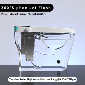 Temizleme fonksiyonu Wc bide tek parça banyo otomatik akıllı tek parça düğmeleri entegre otomatik akıllı klozet - Product Image 5