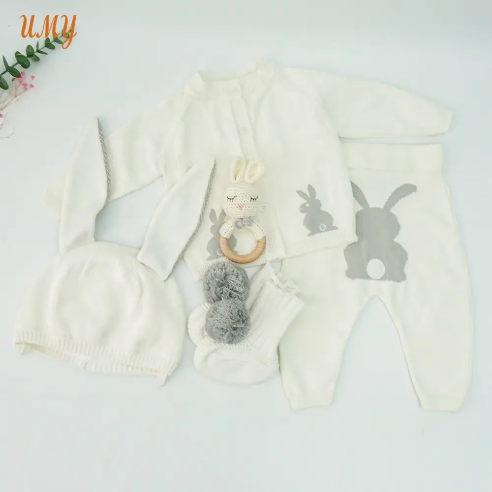 Conjuntos de ropa para bebé recién nacido de 0-3 meses, ropa para bebé, traje de punto