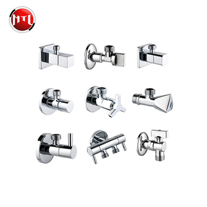 HTL 1/2&quot;x3/8&quot; 1/2&quot;<strong>x1</strong>/2&quot; 1/2&quot;x3/4&quot; Brass Ceramic Angle Valve specialized <strong>Production</strong> Customized - Product Image 1