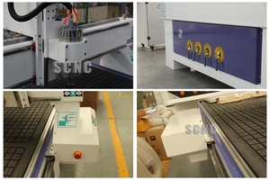 超数控4x 8英尺5x 10英尺最佳价格真空表5.5千瓦主轴mach3控制3D木工数控路由器 - Product Image 3