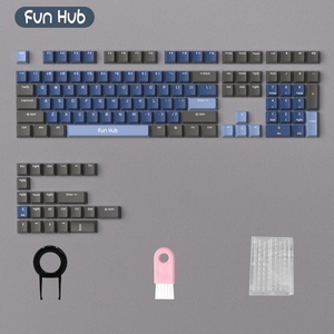 Teclado mecánico inalámbrico para juegos, retroiluminación PBT intercambiable en caliente, pantalla inteligente personalizable programable para juegos - Product Image 2