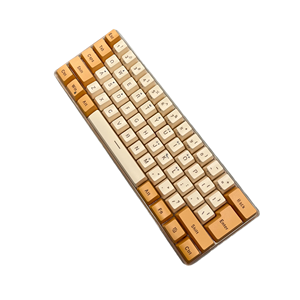 K401 Mini con cable RGB Teclado para juegos de 61 teclas Interfaz 60% Operación de membrana USB Hecho de plástico - Product Image 1