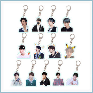 พวงกุญแจ kpop idols K-Pop 100ชิ้นพวงกุญแจอะนิเมะน่ารักแบบกำหนดเอง - Product Image 4