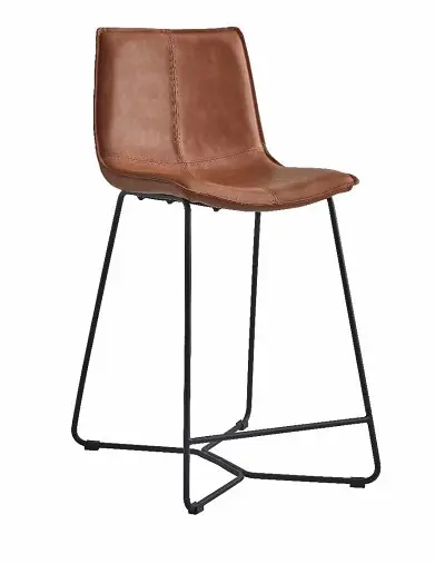 Morden Tulip Chair PU leather Dining Room sedie mobili per la casa Design gambe in legno plastica nuovo stile legno lordo