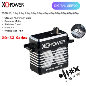 XQ-Power Smart Control 15KG Robot ad alta coppia formazione 180 grado RC Servo Arduino 1/8 da te 1/10 RC auto elicottero aereo - Product Image 5