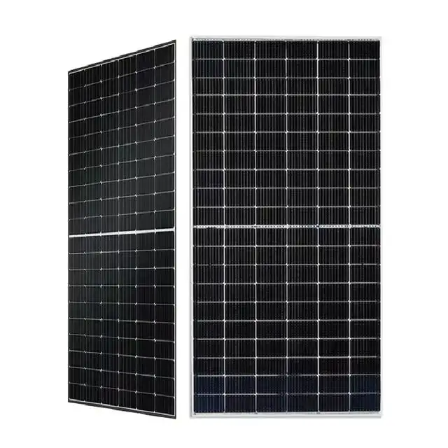 Harga Panel surya 100 Watt sel surya pemutih Panel surya 100 w penutup hitam surya tahan air bingkai kaca kotak kunci