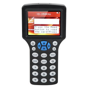 Inglese 10 IC/ID frequenza Smart Card Key Copier Machine RFID NFC Encryption Card Writer UID Chip Duplicator Smart Key Copier - Product Image 1