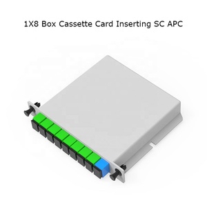 ตัวแยก1X2ไฟเบอร์ออปติก LGX ตัวเสียบการ์ดโมดูล apc/upc เครือข่ายแบบ POE ใช้ร่วมกันได้4G 3G WIFI UPC FTTH PLC กล่องคาสเซ็ต - Product Image 4