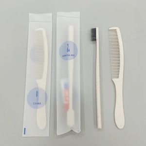 Großhandel Maßgefertigte Airbnb Einweg-Unisex-Hausschuhe Waschset Hotel Luxus Badezimmer Shampoo Toilettenartikel Annehmlichkeiten-Set - Product Image 6