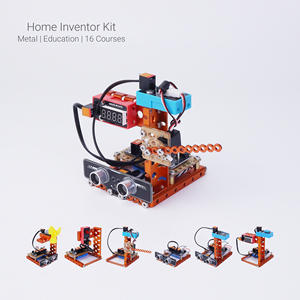 Weeemake 7 in 1 Home Inventor Kit Metall programmier bare Bildung STEM-Projekte für Kinder im Alter von 8 bis 12 Jahren Robotik