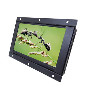 Marco abierto 7 pulgadas negro IPS Panel Multi Idioma Android reproductor de publicidad - Product Image 2