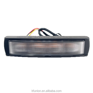 DC12-24V ECER10 R65 SAE CE UKCA琥珀色蓝色频闪灯闪光灯高品质要求6LED - Product Image 1