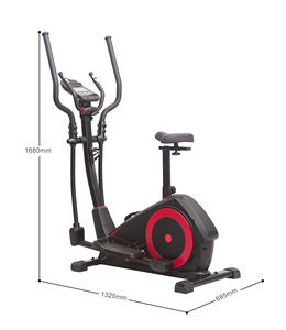 JX-7205B Cross <strong>Trainer</strong> /eliptical <strong>Trainer</strong> /x <strong>Trainer</strong> with 5'' Lcd Window with Saddle - Product Image 4