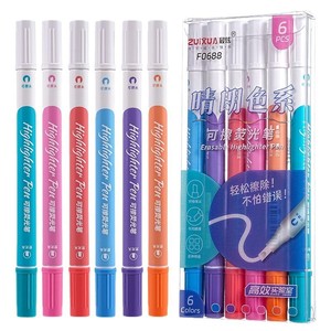 荧光笔工厂高品质双端易擦荧光笔学生超大容量高亮标记 - Product Image 6