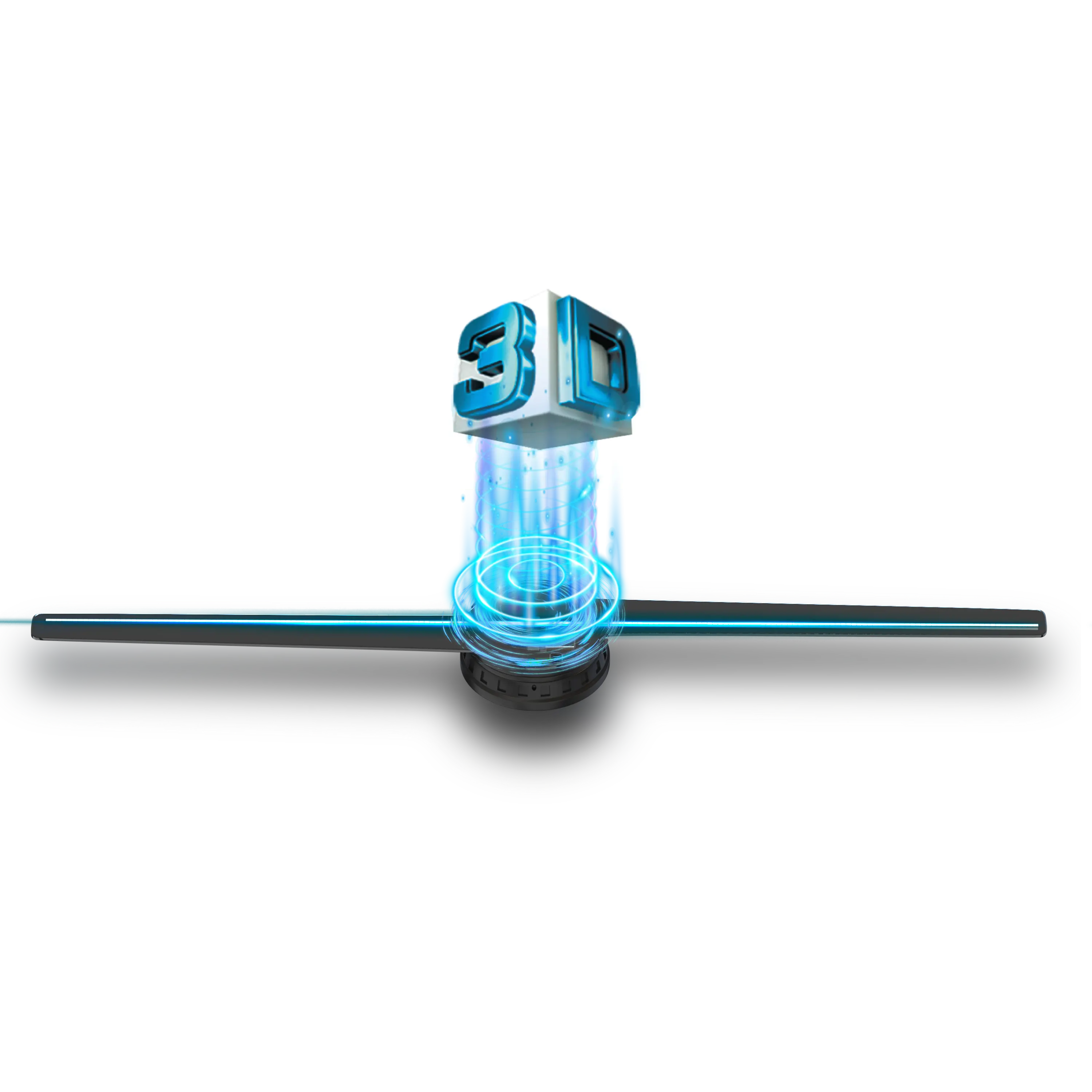 3d Hologram Ventilator, 42Cm 3d Hologram Projector Reclame Display Met 1.2 Inch Dik, 700 Video Bibliotheek 3d Hologram Fan