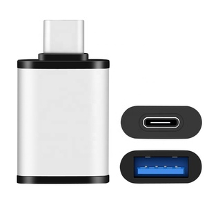 高品質ミニUSB 3.1タイプCオスからUSB 3.0メスアダプター最新OTG Apple Mac for Huawei用格安タイプCからUSB3.0 DC Ou - Product Image 5