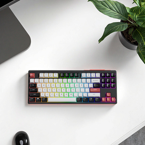Teclado Gaming RGB personalizable de 87 teclas Sensación mecánica 2.4G Capacidad de batería ajustable Diseño ergonómico Ordenado - Product Image 2