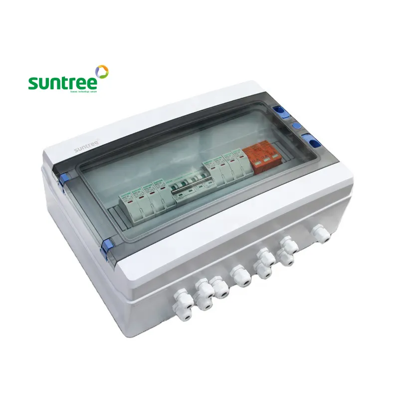 suntree 4 string solar pv boxes array combiner box 1000v supply with competitive price