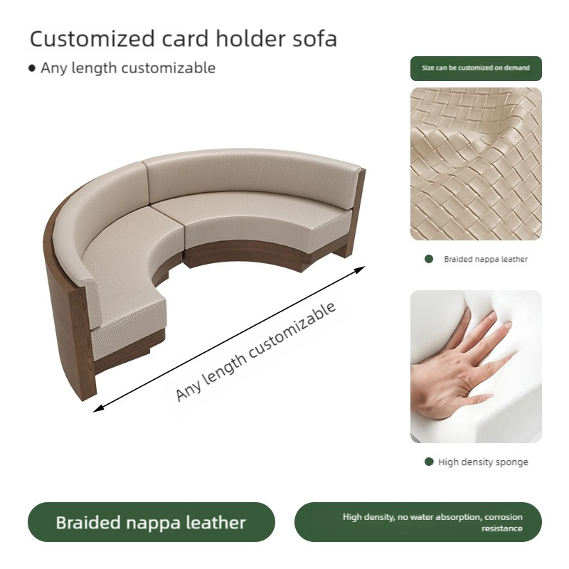 Cabine semi-circulaire / au mètre