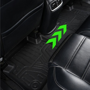 Tüm hava TPE araba paspasları yüksek kaliteli zemin halı için uygun Honda CRV 2017-2022 LHD/RHD zemin mat araba Footmats