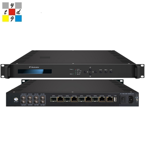 3308M -16RF เอาต์พุต IP เป็น modulator isdbt IPTV ดิจิตอลเป็น ISDBT IP/ASI ถึง 16 ผู้ให้บริการ rf ISDB-T Modulator (DVB-T DVB-C ตัวเลือก) - Product Image 2