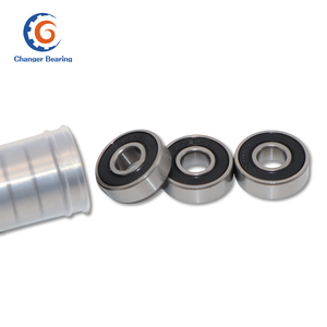 608RS ซีลยางกันกระแทกโครเมี่ยมเหล็กแบริ่งบอลร่องลึกในสต็อก - Product Image 1