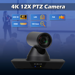 OEM yüksek kalite 4K Ultra HD 2x optik zoom, süper geniş açı hızlı odaklama HDBaseT + HDMI + LAN PTZ kamera - Product Image 4