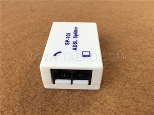 Divisor de potencia Red RJ45 Divisor de potencia ADSL Precio al por mayor Divisor de filtro ADSL Teléfono Línea RJ11 Divisor de módem ADSL - Product Image 4