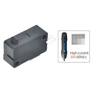 Yueqing Smd DPDT 25A 30A 60V Нормально открытый мини 3 Pin Micro кнопочные выключатели - Product Image 1