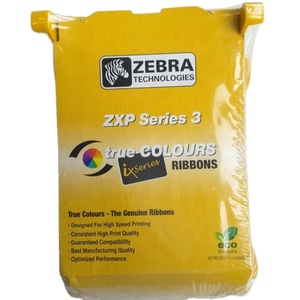 Zebra <span class=keywords><strong>ZXP3</strong></span> 系列卡片打印机原装 YMCKO 彩带 800033-840
