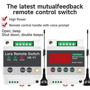 Telecomando Wireless ad alta potenza a lungo raggio popolare tecnologia LORA per comandi a distanza 10A controllo corrente lungo - Product Image 5