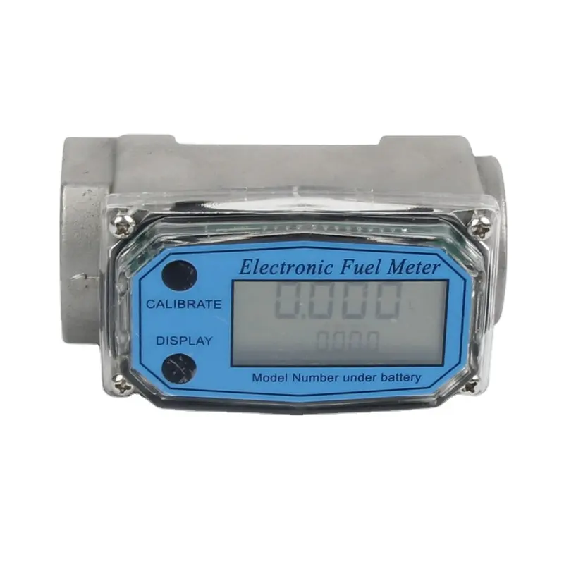 Medidor de flujo digital medidor de flujo de aceite mecánico de agua medidor de flujo de agua