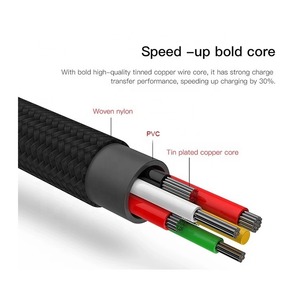 Cable de carga USB 3 en 1, multifunción, Universal, para iPhone, tipo C, nuevo diseño, precio de fábrica - Product Image 3
