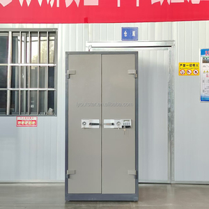 פלדה מתכווננת מדפי פלדה מתכוונן אש תיוק מתכת מחסן אחסון קבצים ארון - Product Image 2