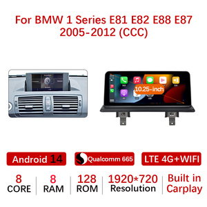 วิทยุติดรถยนต์665แอนดรอยด์14นิ้วสำหรับ BMW 1ชุด E82 E87 E81 8คอร์เครื่องเล่นวิดีโอในรถยนต์ระบบแอนดรอยด์ - Product Image 3