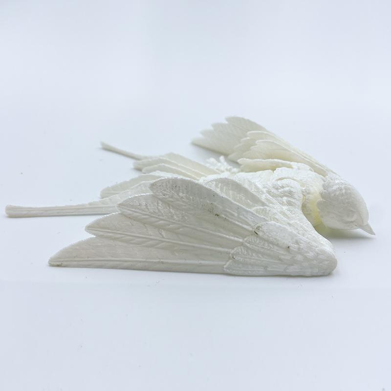 White swallow 15cm long